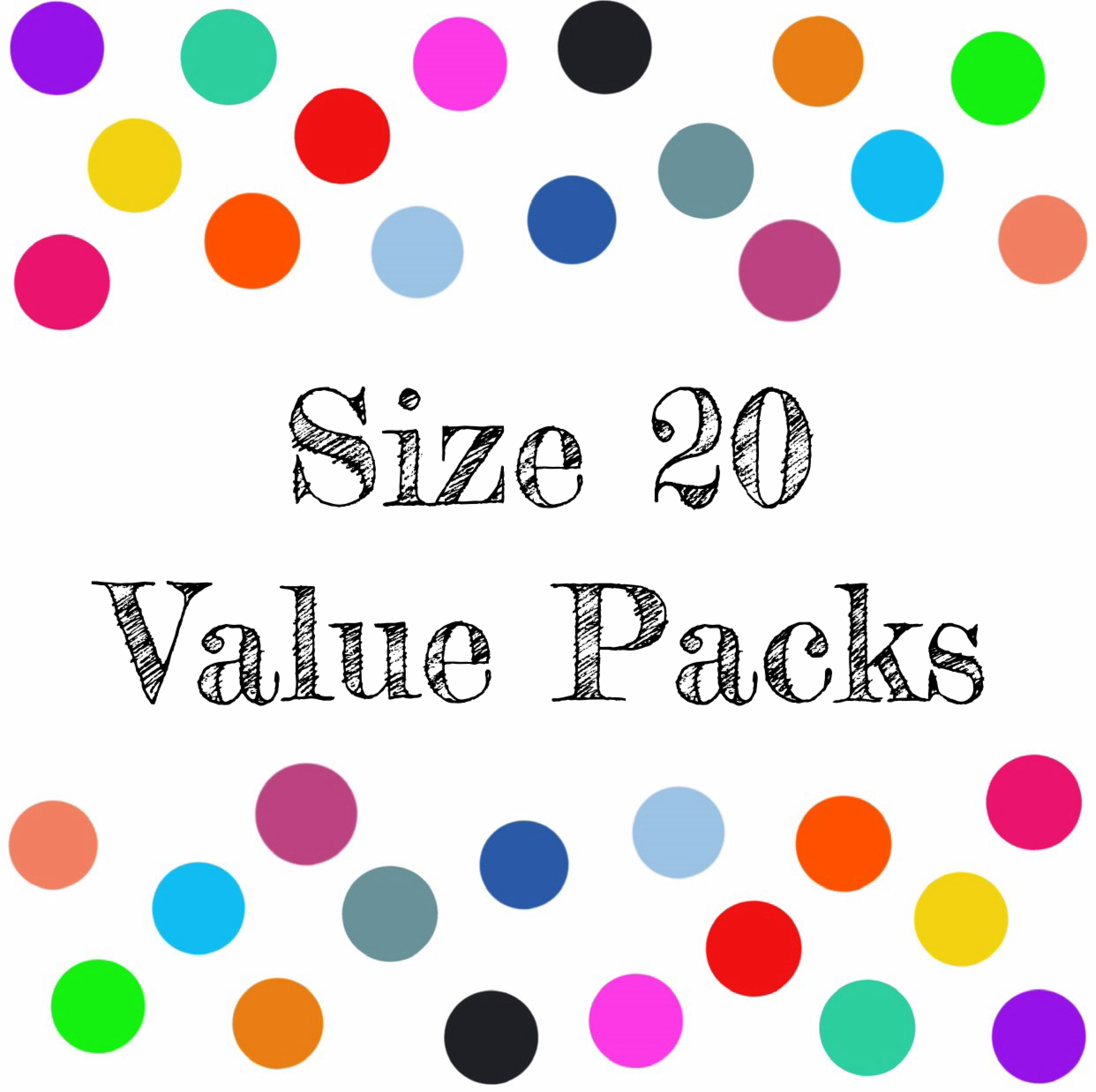 KAM Snaps Size 20 Value Packs