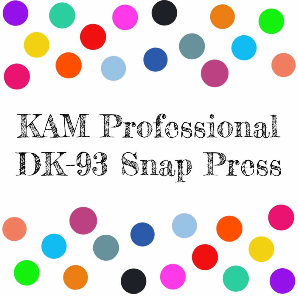 KAM DK-93 Professional Table Top Snap Press
