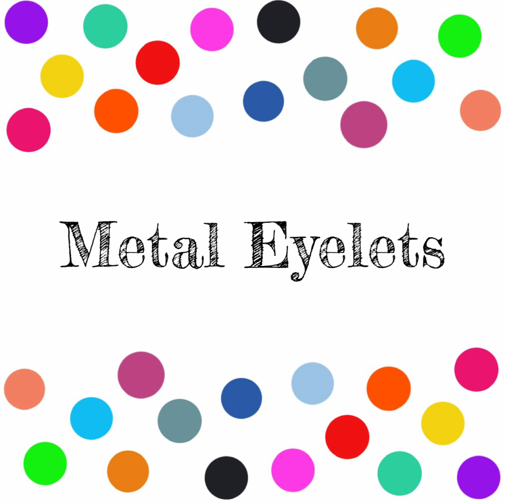 KAM Metal Eyelets Silver Finish