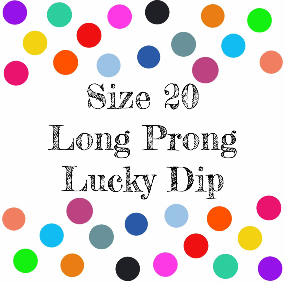 KAM Snaps Size 20 Long Prong Lucky Dip 100 Full Sets